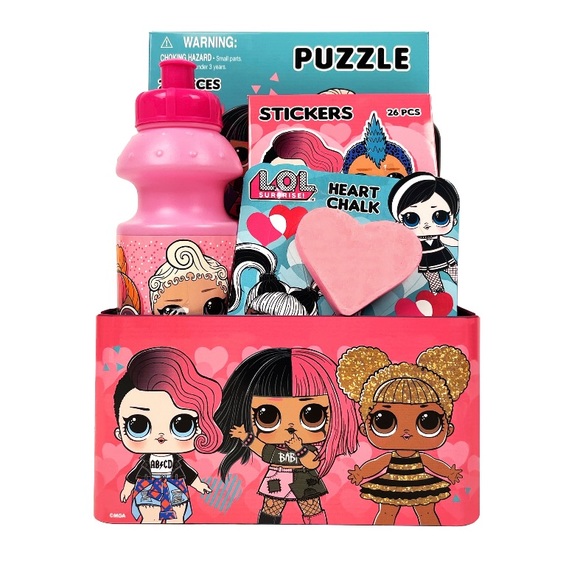 Valentine’s Day Lol Surprise Tin Box gift Set. - Picture 1 of 7